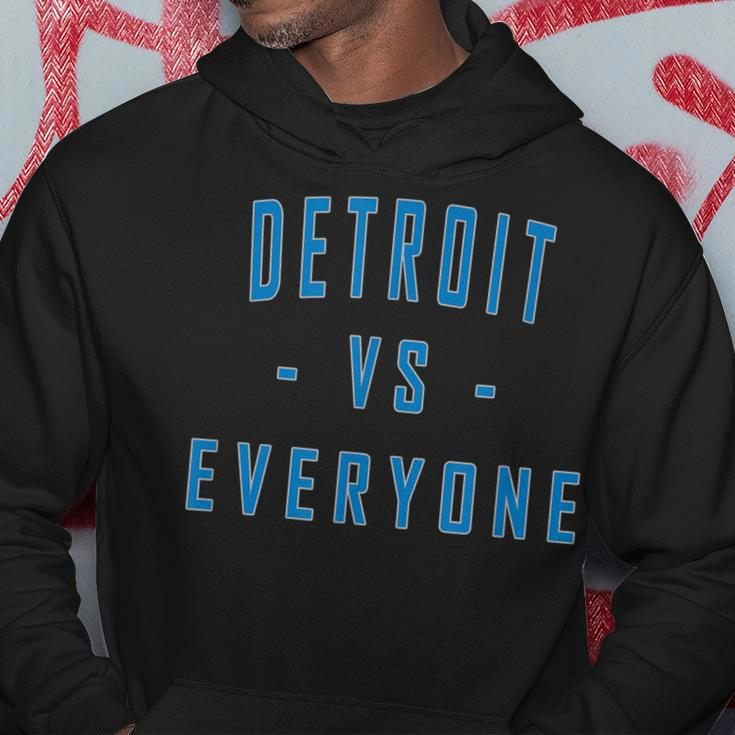 City Hometown Football Pride Detroit Vs Everyone Men Hoodie Personalized Gifts