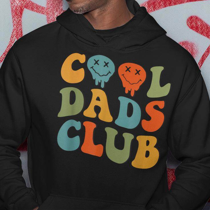 Cool Dads Club Fathers Day Groovy Retro Best Dad Ever Funny Hoodie Unique Gifts