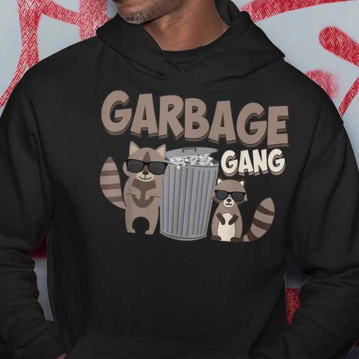 Cool Garbage Gang Raccoons | Funny Animal Trash Squad Gift Hoodie Unique Gifts