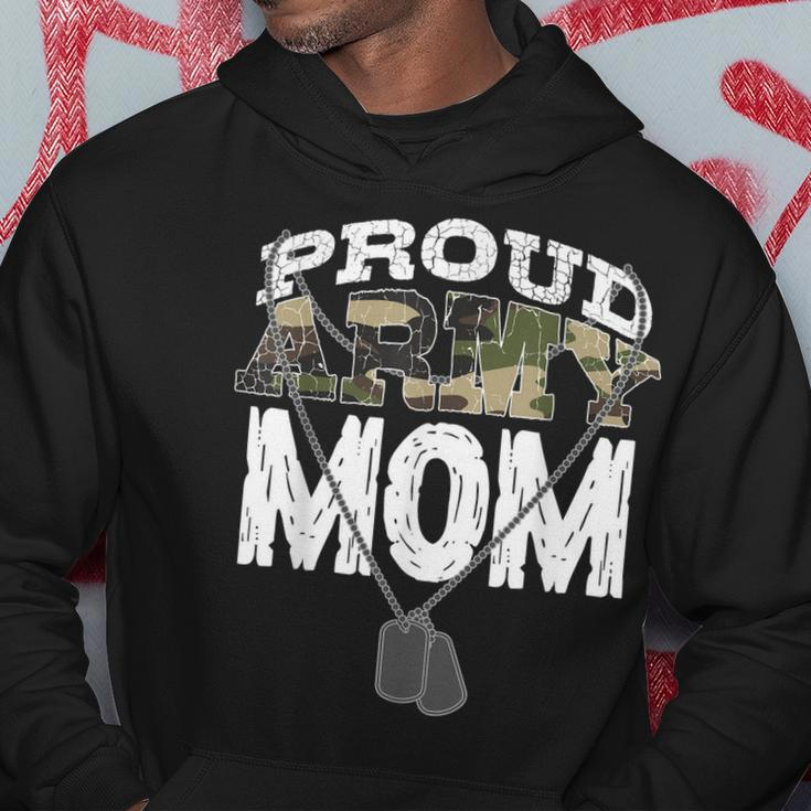 Cool Proud Army Mom | Funny Mommies Military Camouflage Gift Hoodie Unique Gifts