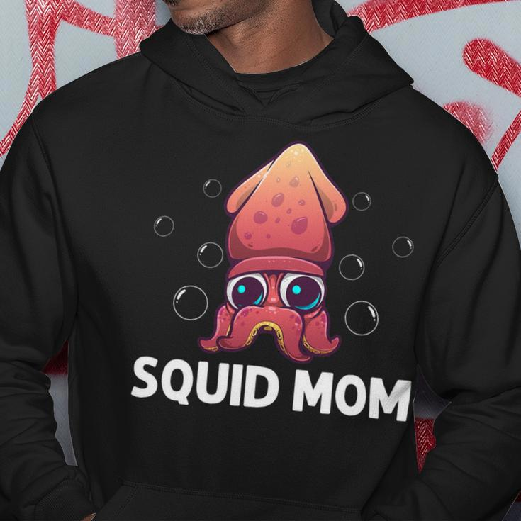 Cool Squid For Mom Mother Octopus Biology Sea Animals V2 Hoodie Unique Gifts