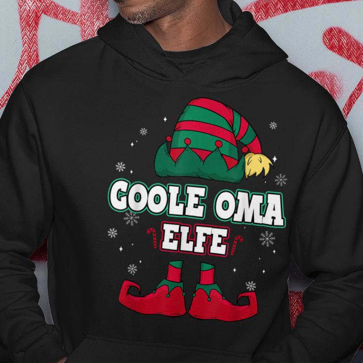 Coole Oma Elfe Partnerlook Weihnachten Hoodie Lustige Geschenke