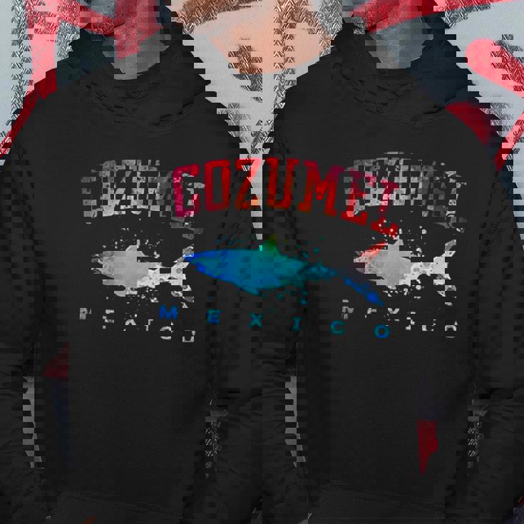 Cozumel Mexico Shark Scuba Diver Snorkel Diving Spring Break Men Hoodie Personalized Gifts
