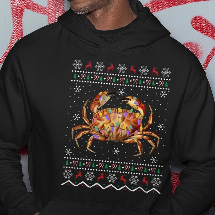 Crabs Lover Xmas Gift Ugly Crab Christmas Gift Hoodie Unique Gifts