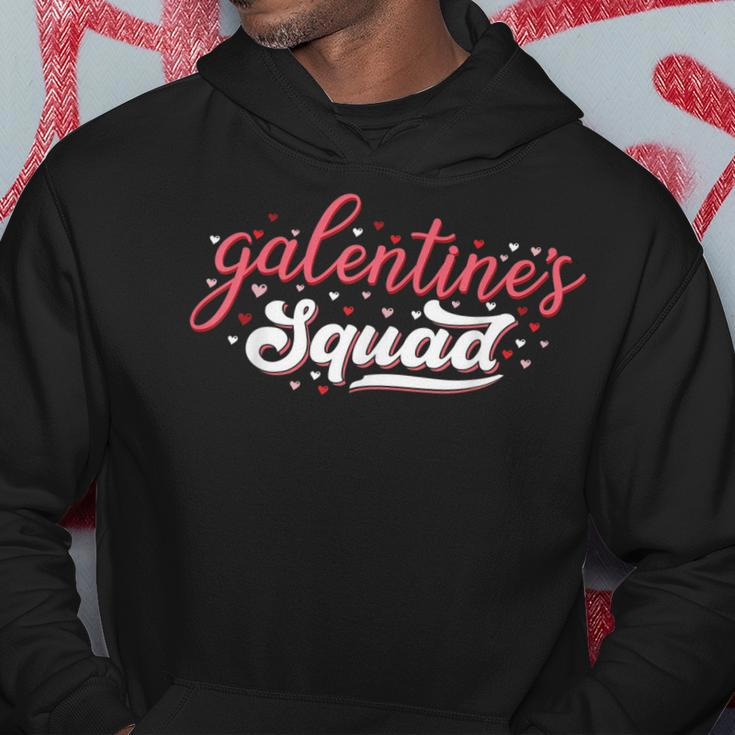 Cute Galentines Squad Gang For Girls Funny Galentines Day Hoodie Funny Gifts