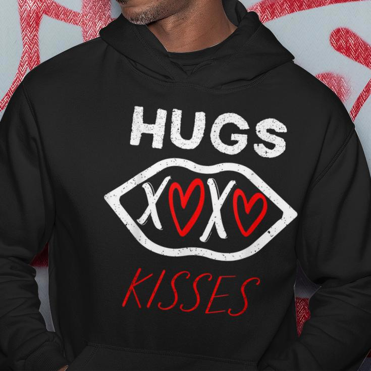 Cute Xoxo Hugs Kisses Valentines Day Couple Matching Hoodie Funny Gifts