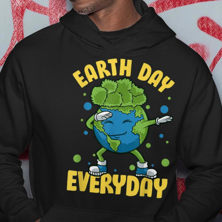 Dabbing Earth Day Everyday Earthday Dab Every Day Planet Hoodie Unique Gifts