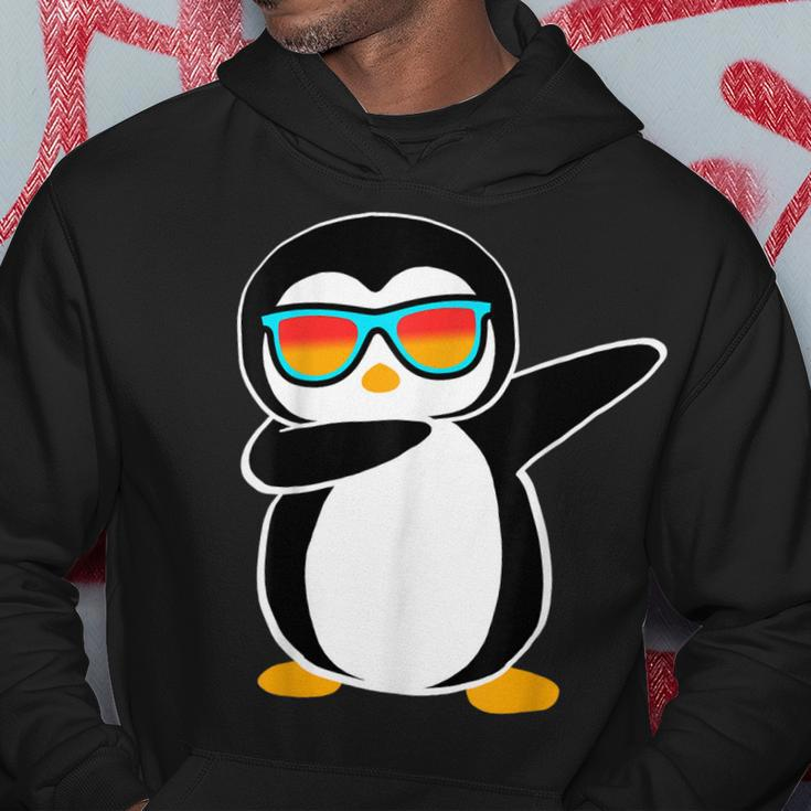 Dabbing Penguin Cute Animal Birthday Party Gift Hoodie Unique Gifts