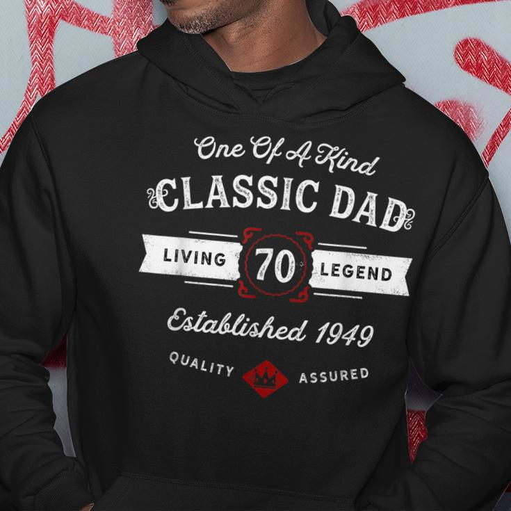 Dad 70Th BirthdayDistressed Vintage Fathers Day Hoodie Unique Gifts
