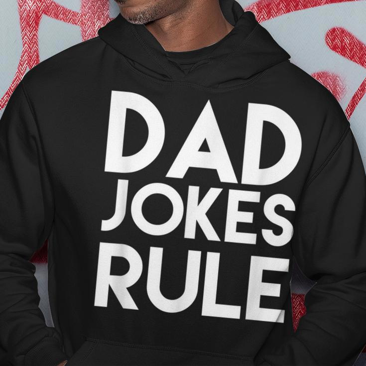Dad Jokes Rule Hoodie Unique Gifts