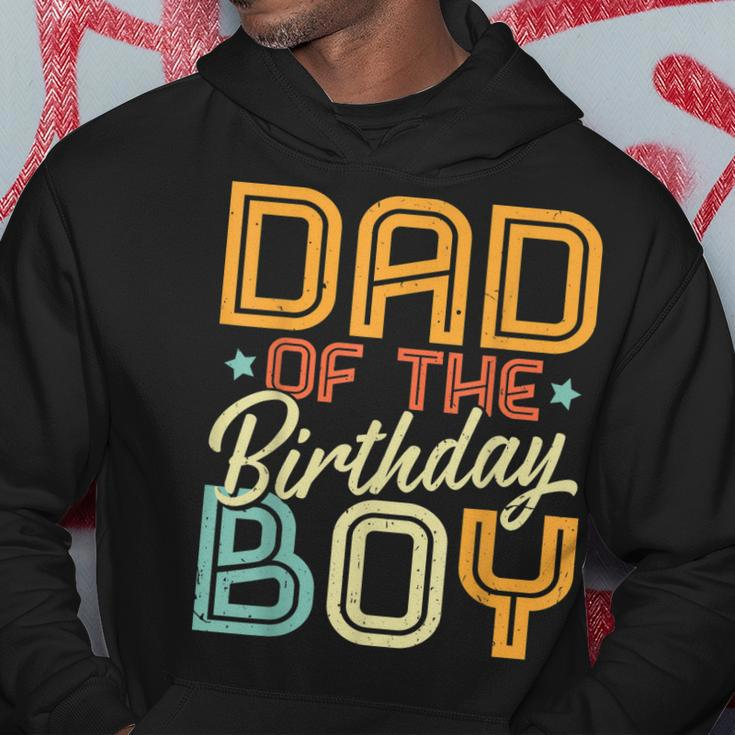 Dad Of The Birthday Boy Birthday Party Hoodie Unique Gifts