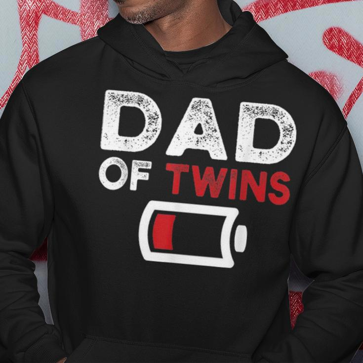 Dad Of Twins Fathers Day Gifts Hoodie Funny Gifts