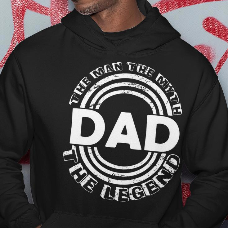 Dad The Man Myth The Legend Funny Hoodie Unique Gifts