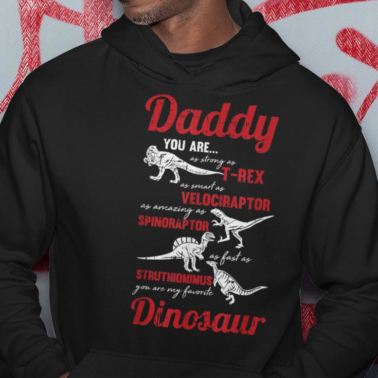 Daddy You Are My Favorite Dinosaur Fathers Day Son Daughter Hoodie Unique Gifts