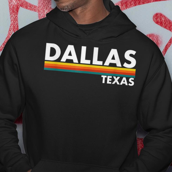 Dallas - Texas - Throwback Design - Classic Hoodie Unique Gifts