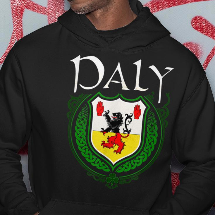 Daly Surname Irish Last Name Daly Family Crest Hoodie Unique Gifts