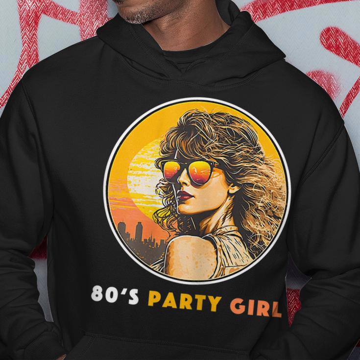 Damen 80S Party Girl Retro Outfit Achtziger Jahre Frauen Hoodie Lustige Geschenke