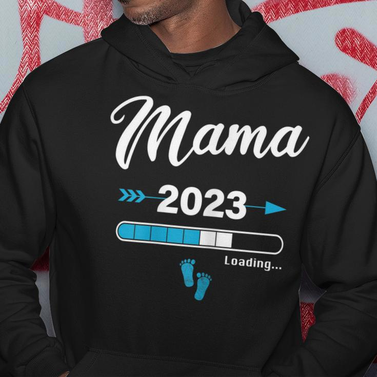 Damen Mama Loading 2023 Hoodie für Werdende Mütter Lustige Geschenke