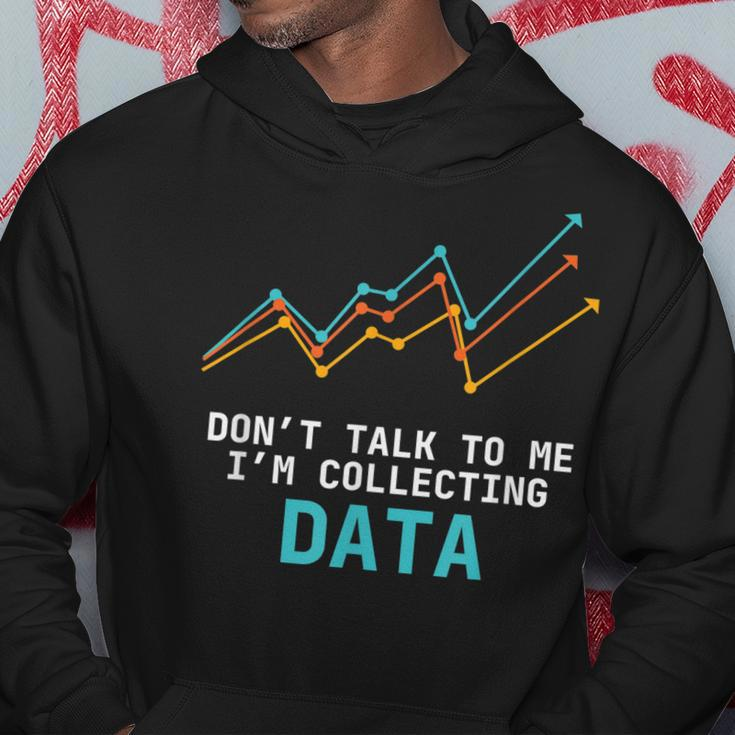 Data Analyst Collecting Data Digital Input Data Scientist Men Hoodie Graphic Print Hooded Sweatshirt Funny Gifts