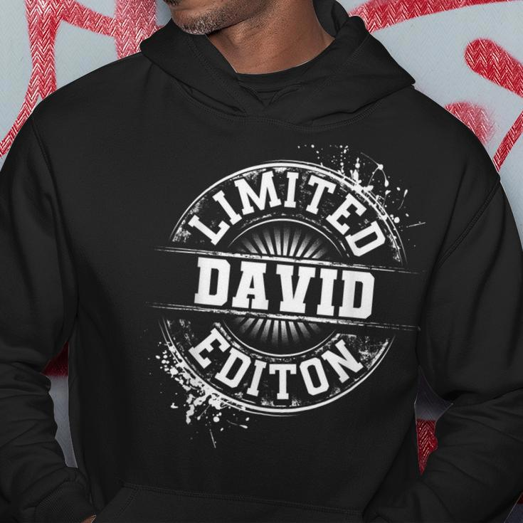 David Funny Surname Family Tree Birthday Reunion Gift Idea Hoodie Funny Gifts