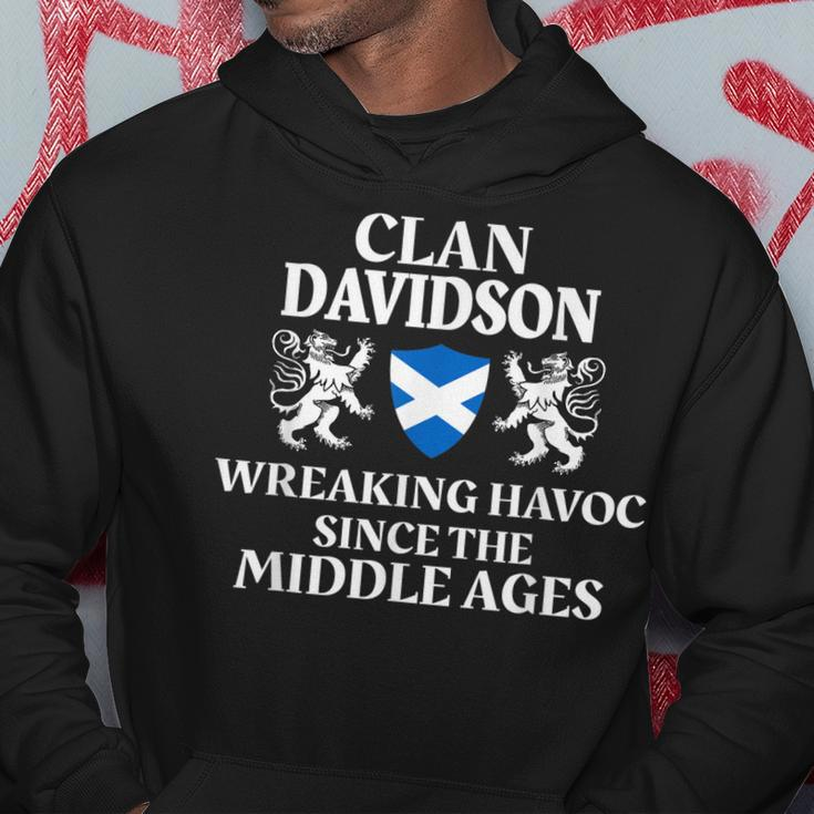 Davidson Scottish Family Clan Scotland Name Men Hoodie Graphic Print Hooded Sweatshirt Funny Gifts