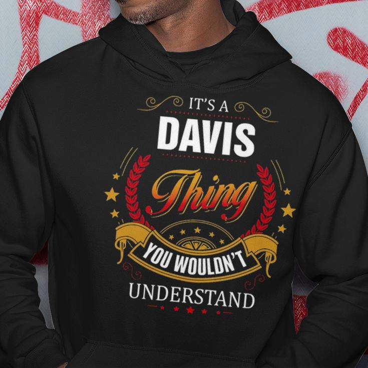 Davis Family Crest Davis Davis Clothing DavisDavis T Gifts For The Davis Hoodie Funny Gifts