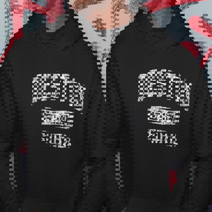 Destin Florida Fl Vintage Established Sports Men Hoodie Personalized Gifts