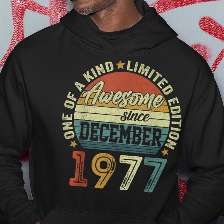 Dezember 1977 Lustige Geschenke 45 Geburtstag Mann Frau Hoodie Lustige Geschenke