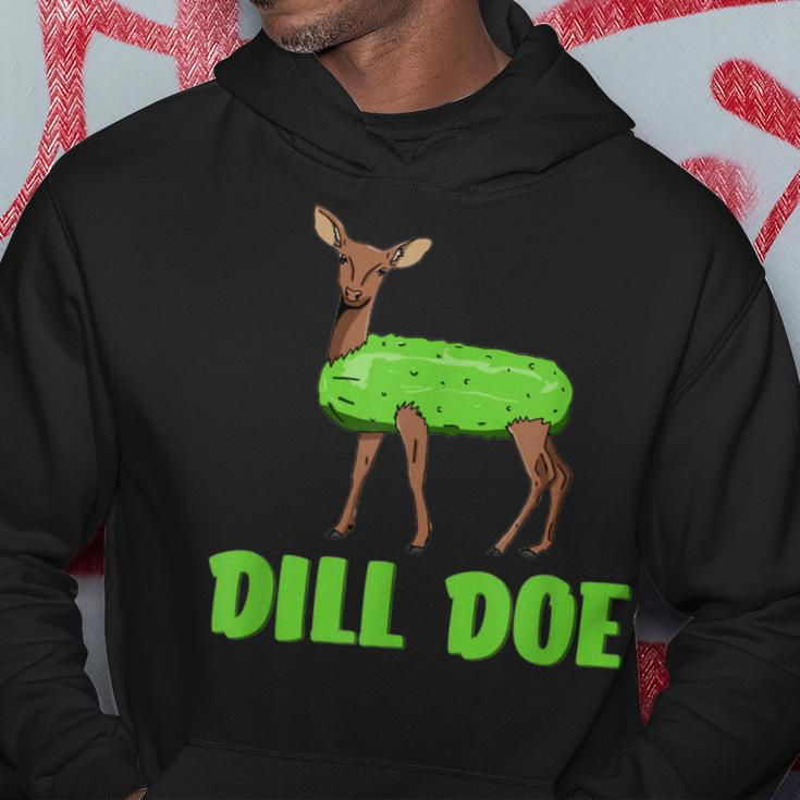 Dill Doe Funny Adult Humor Funny Nature Deer Redneck Hoodie Unique Gifts