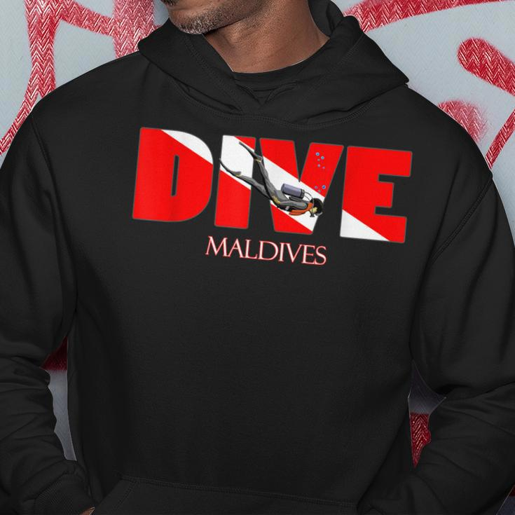 Dive Maldives Scuba Diving Snorkeling Men Hoodie Personalized Gifts