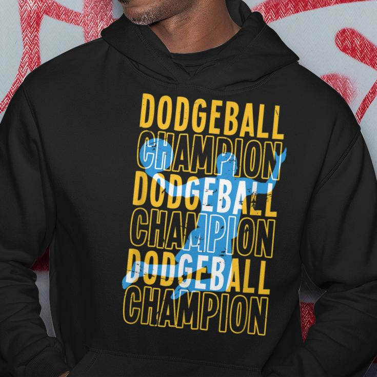 Dodgeball Champion | Ball Sports | Dodge Ball Player Hoodie Unique Gifts