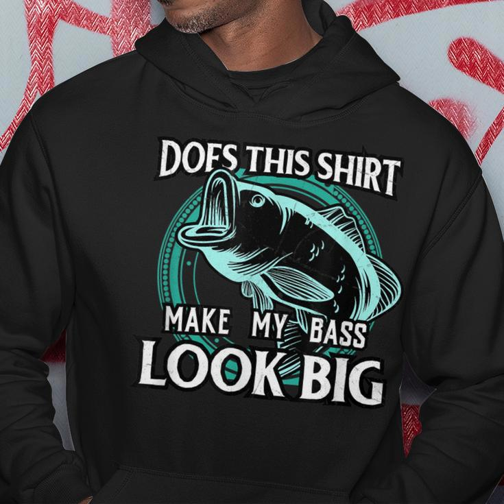 Does This Make My Bass Look Big Funny FishingHoodie Unique Gifts