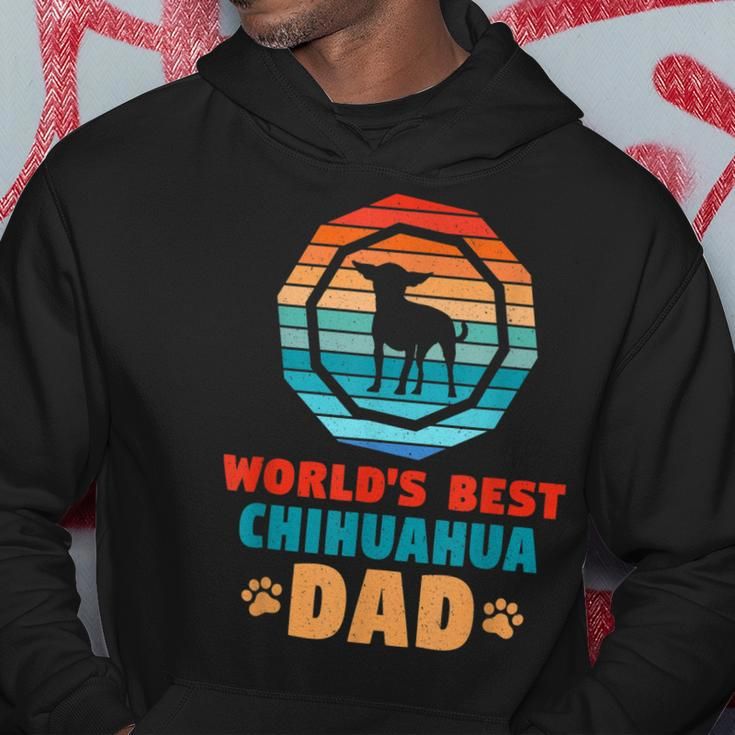 Dog Father Gift Worlds Best Chihuahua Dad Dog Gift For Mens Hoodie Unique Gifts