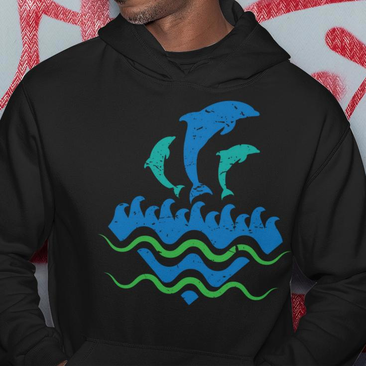 Dolphins In The Sea Hoodie Unique Gifts