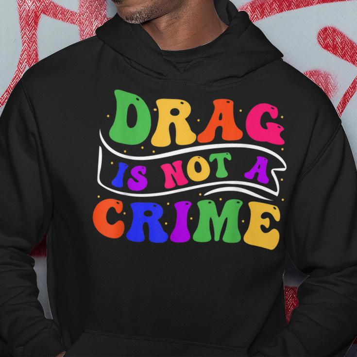 Drag Is Not A Crime Equality Drag Queen Hoodie | Mazezy