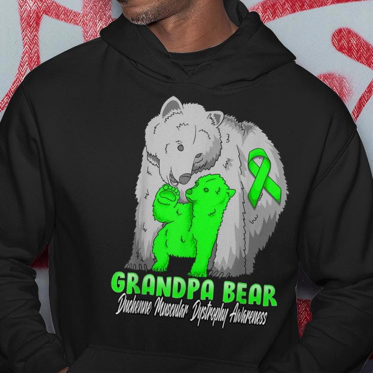 Duchenne Muscular Dystrophy Child Awareness Grandpa Bear Sup Hoodie Unique Gifts