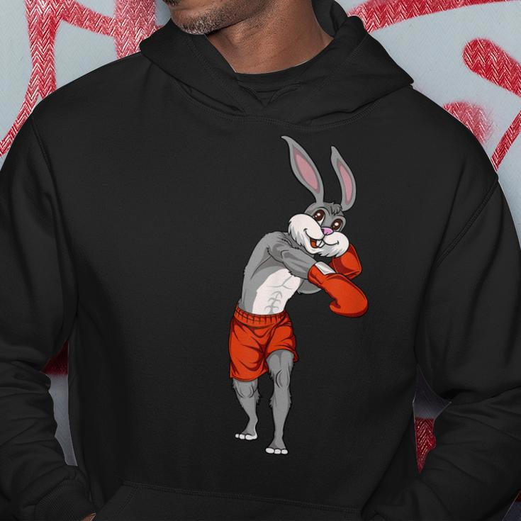 Easter Bunny Boxing Rabbit Hoodie Unique Gifts