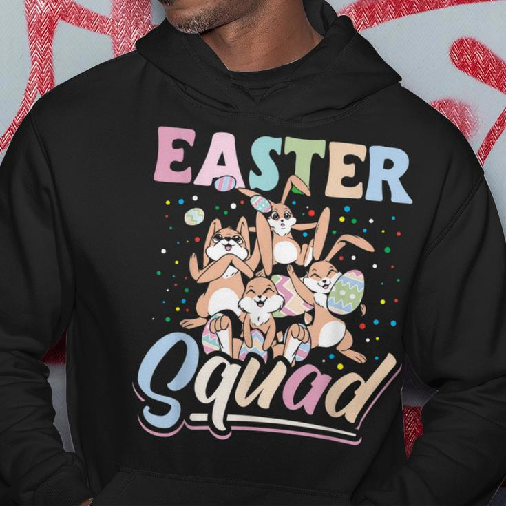 Easter Squad Bunnies Easter Egg Hunting Bunny Rabbit Hoodie Unique Gifts
