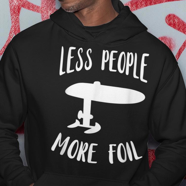 Efoil Less People More Elektrisches Hydrofoil-Surfbrett Hoodie Lustige Geschenke