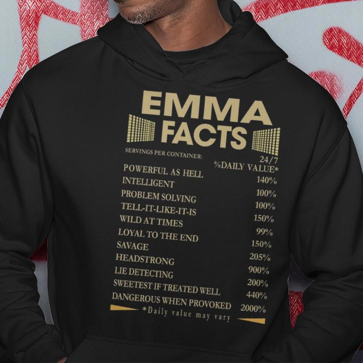 Emma Name Gift Emma Facts Hoodie Funny Gifts