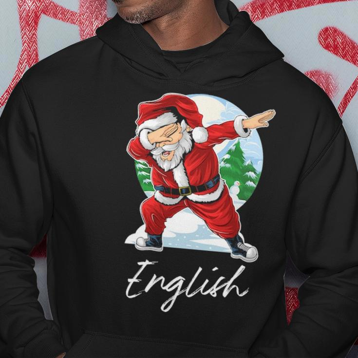 English Name Gift Santa English Hoodie Funny Gifts