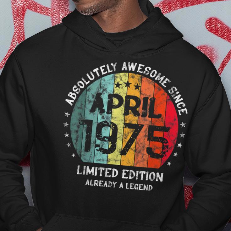 Fantastisch Seit April 1975 Männer Frauen Geburtstag Hoodie Lustige Geschenke