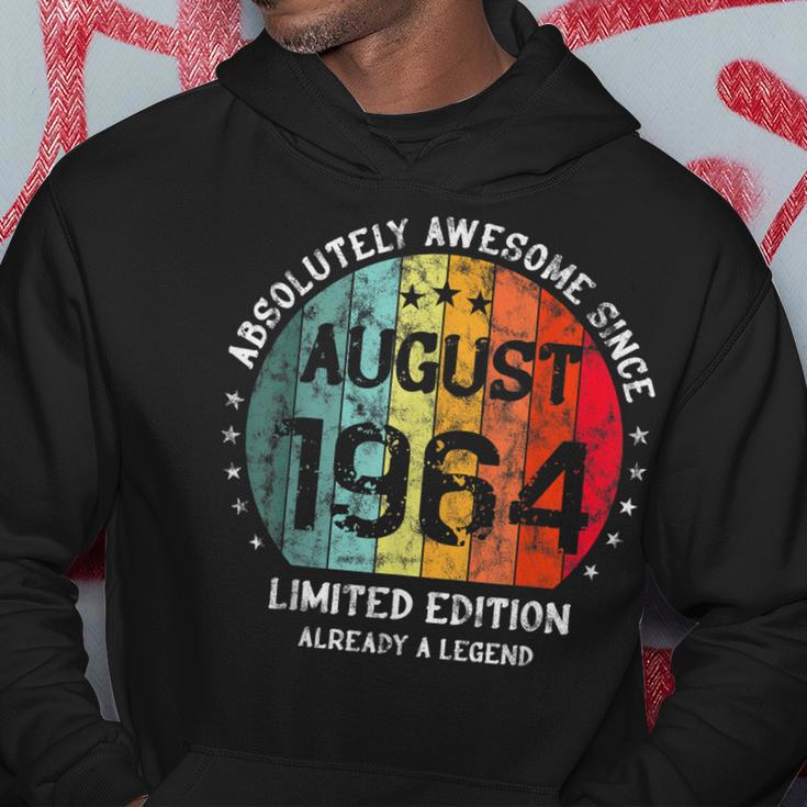 Fantastisch Seit August 1964 Männer Frauen Geburtstag Hoodie Lustige Geschenke