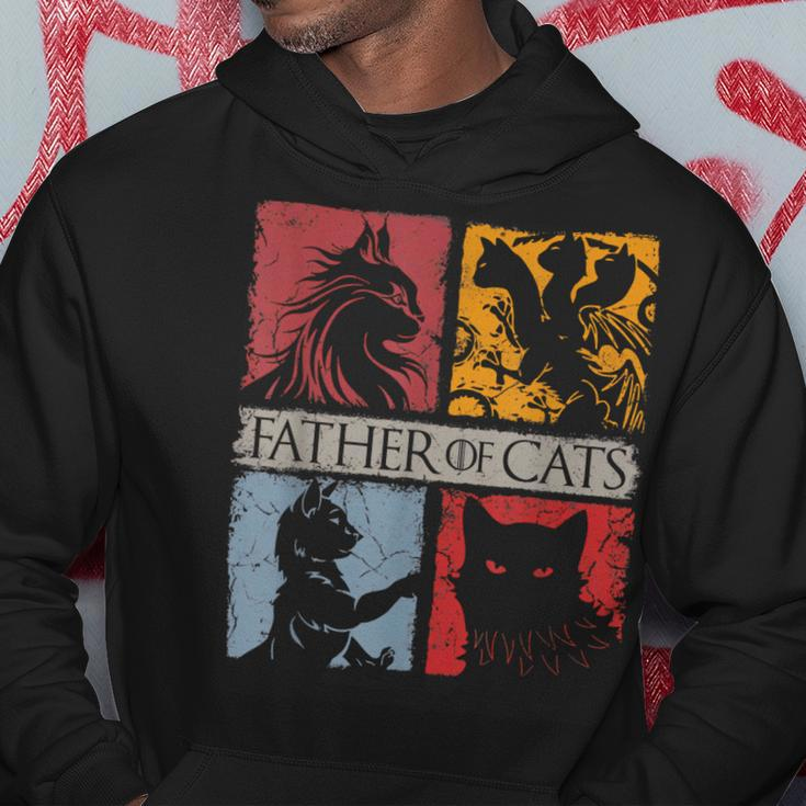 Father Of Cats Cat Dad Funny Cats Lover Father’S Day Gifts Hoodie Personalized Gifts