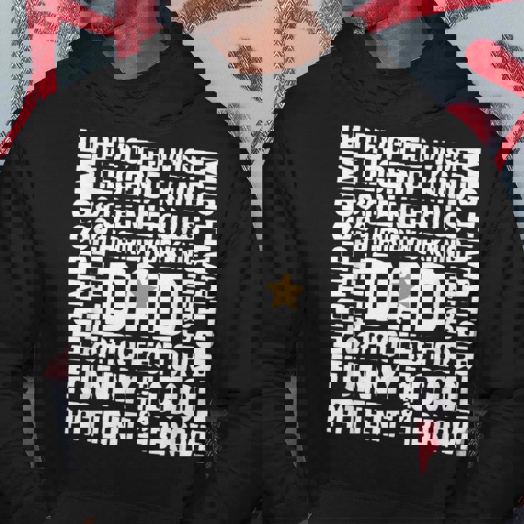 Fathers Day For Dads Worlds Greatest Dad Proud Father Hoodie Unique Gifts