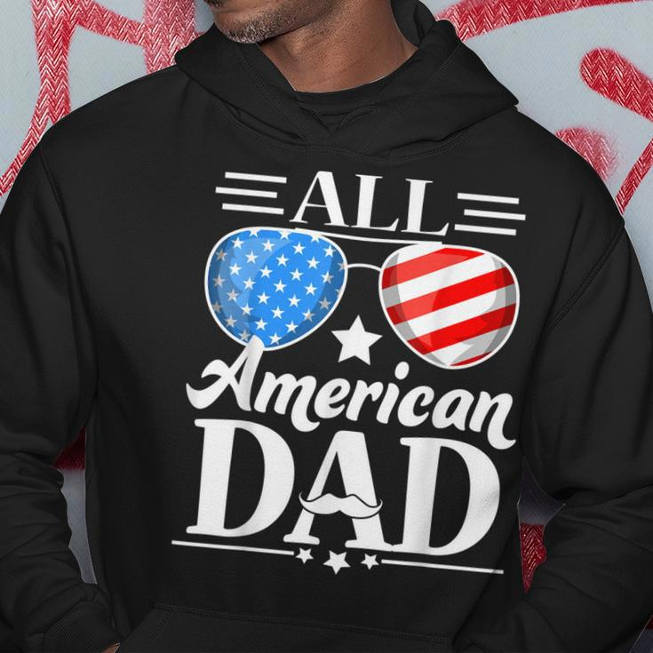 Fathers Day Gift | All American Patriot Usa Dad Hoodie Unique Gifts