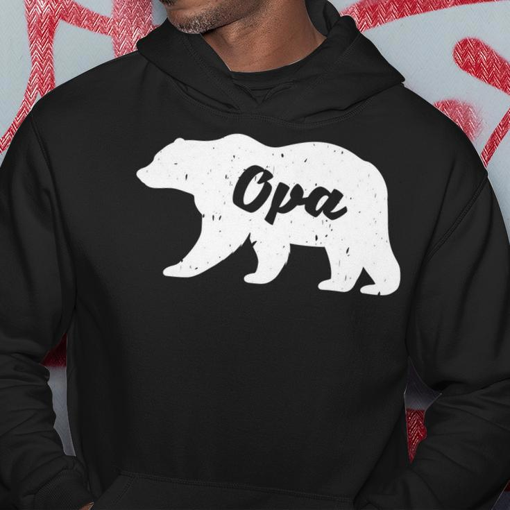 Fathers Day Opa Bear Hoodie Unique Gifts