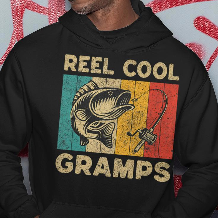 Fathers Day Present Funny Fishing Reel Cool Gramps  Hoodie Personalized Gifts