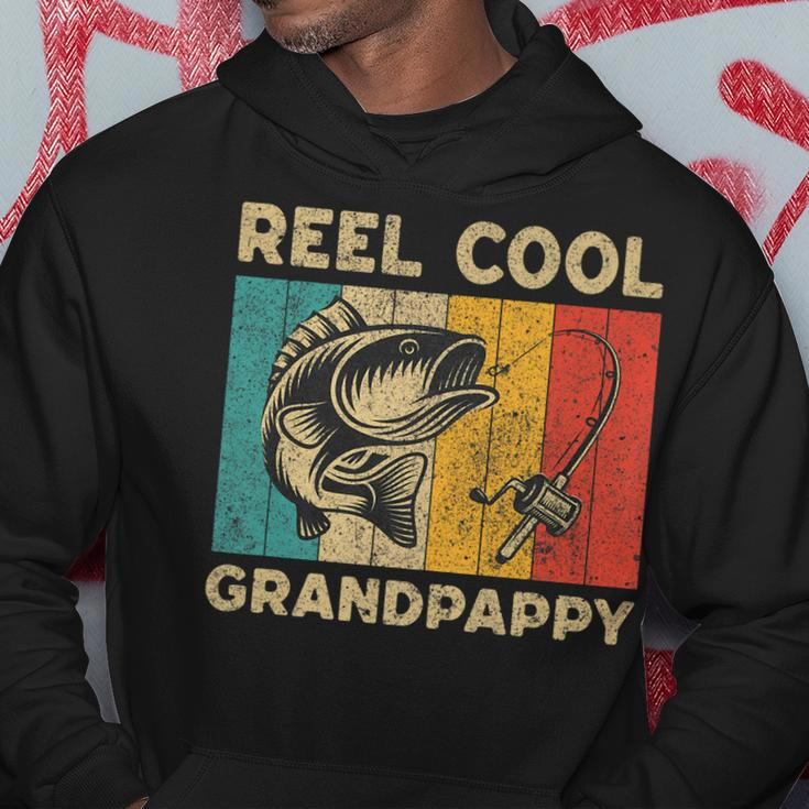Fathers Day Present Funny Fishing Reel Cool Grandpappy  Hoodie Personalized Gifts