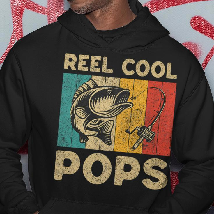 Fathers Day Present Funny Fishing Reel Cool Pops  Hoodie Personalized Gifts